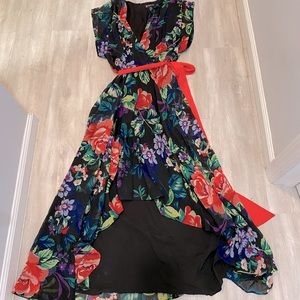 INC Plus High Low Dress